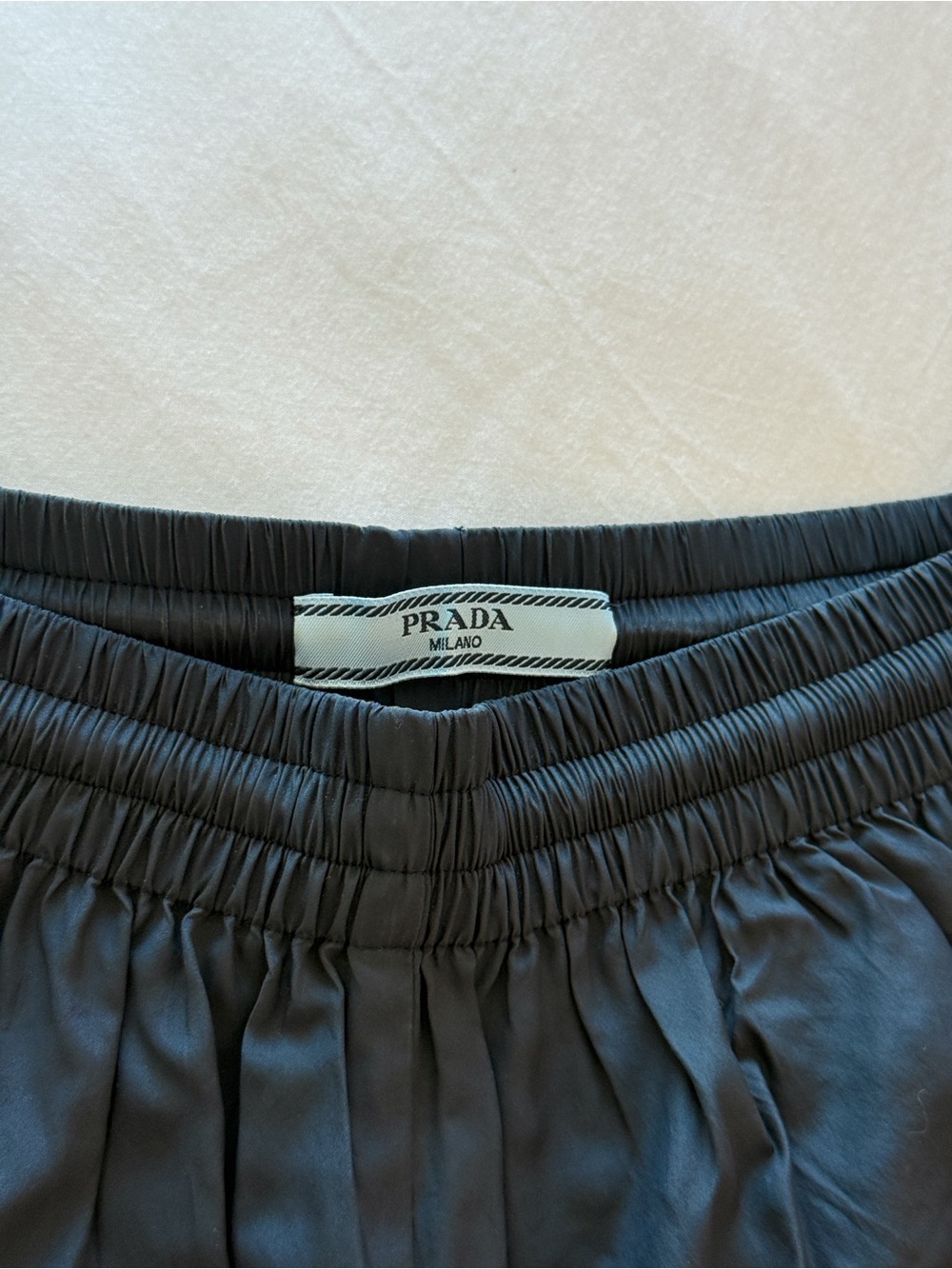 Prada Nylon Navy Shorts - Picture 5 of 6
